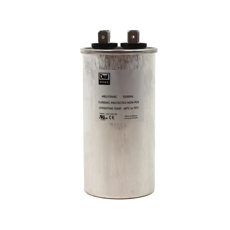 Dial HVAC Single Run Round Capacitor