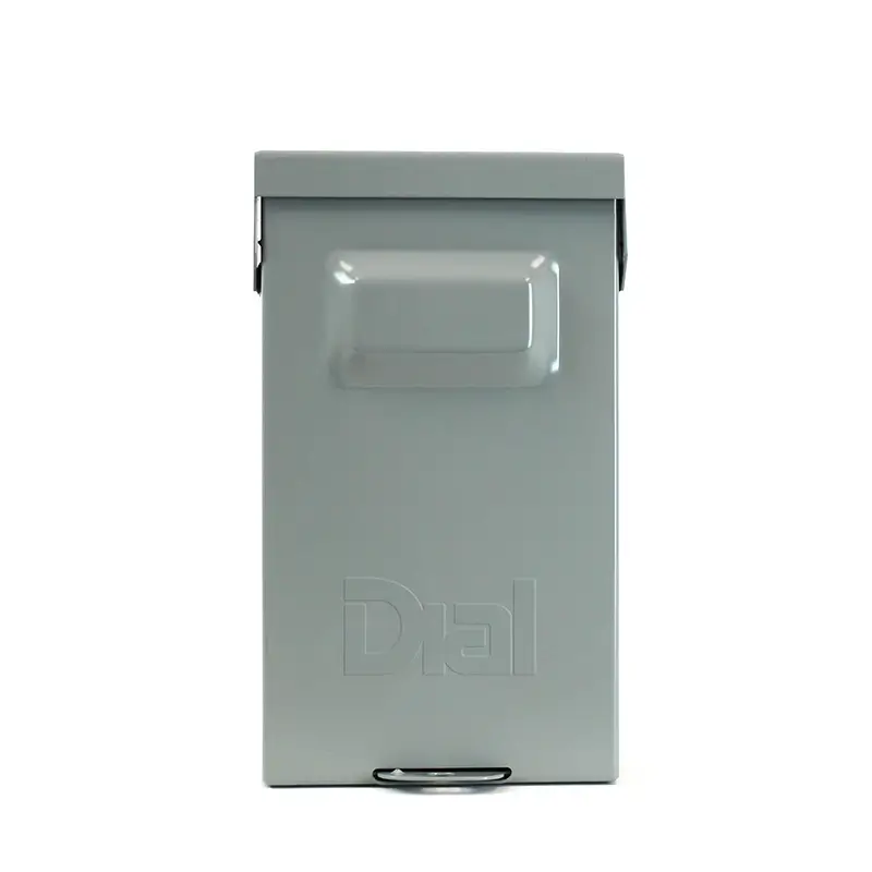 Dial HVAC Top-Open AC Disconnect, closed