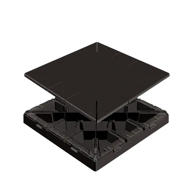 PolarPad Hurricane HVAC Pad, Black