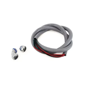 Dial HVAC Non-Metallic Electrical Whip with Metallic Connectors