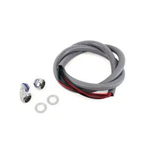Dial HVAC Non-Metallic Electrical Whip with Metallic Connectors